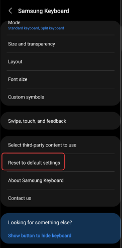 How to Remove All Learned Words From Samsung Keyboard