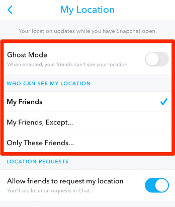 How to Turn Off Location Tracking on Your Snapchat