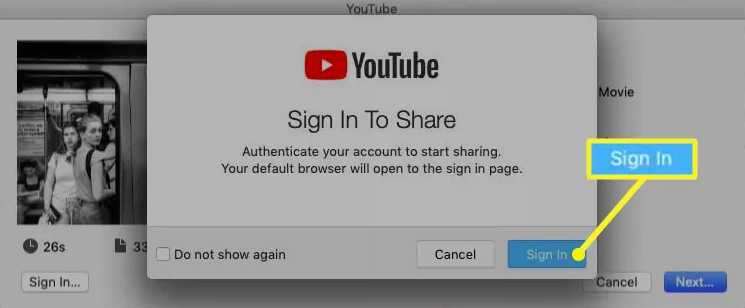 How to Upload an iMovie to YouTube Account