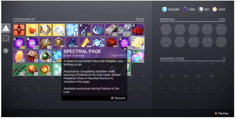 How to Get Spectral Pages in Destiny 2