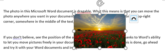 How to Move a Picture on Microsoft Word