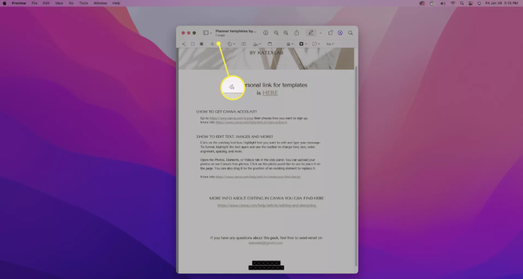 How to Write on a PDF on Mac