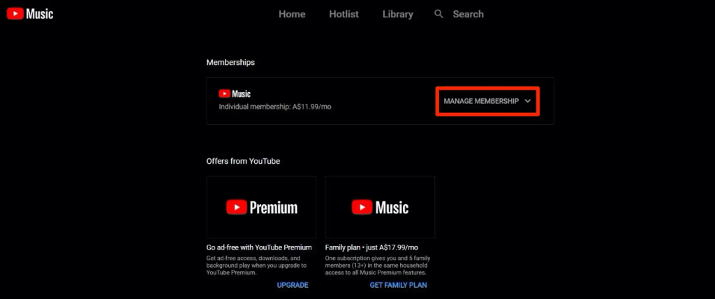 How to Cancel Your Youtube Music Subscription