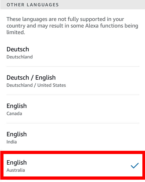 How to Change the Language on the Alexa App