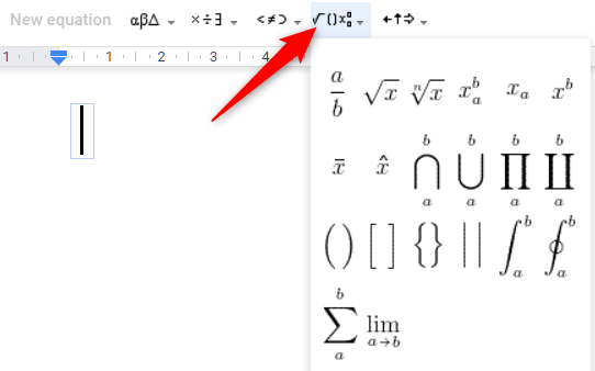 How to Use Equation Editor in Google Docs