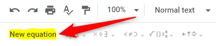 How to Use Equation Editor in Google Docs