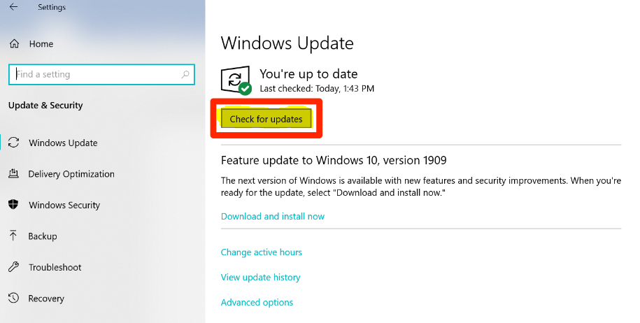 How to Check for Updates on Your Windows 10 