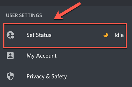 How to Change Your Discord Status on Android, iPhone or iPad