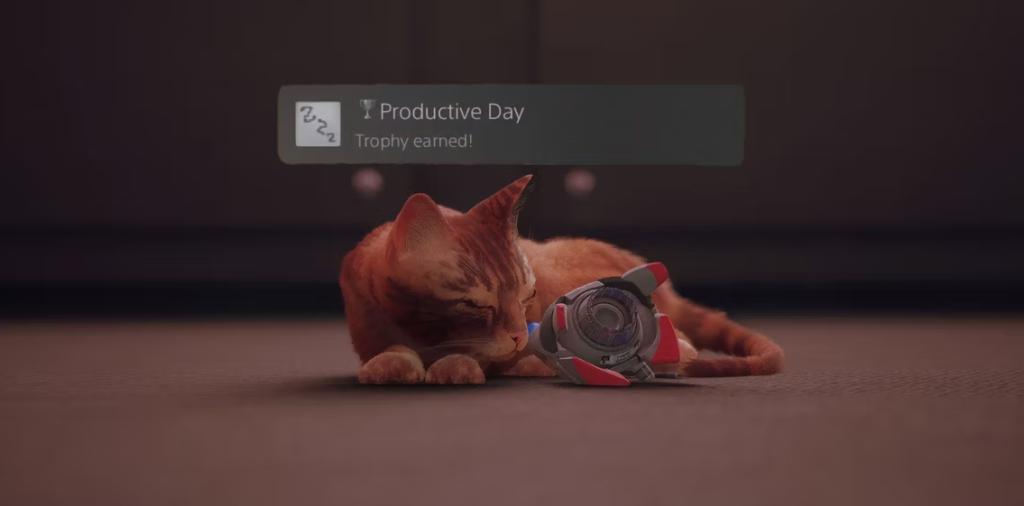 How to Get the Productive Day Trophy in Stray