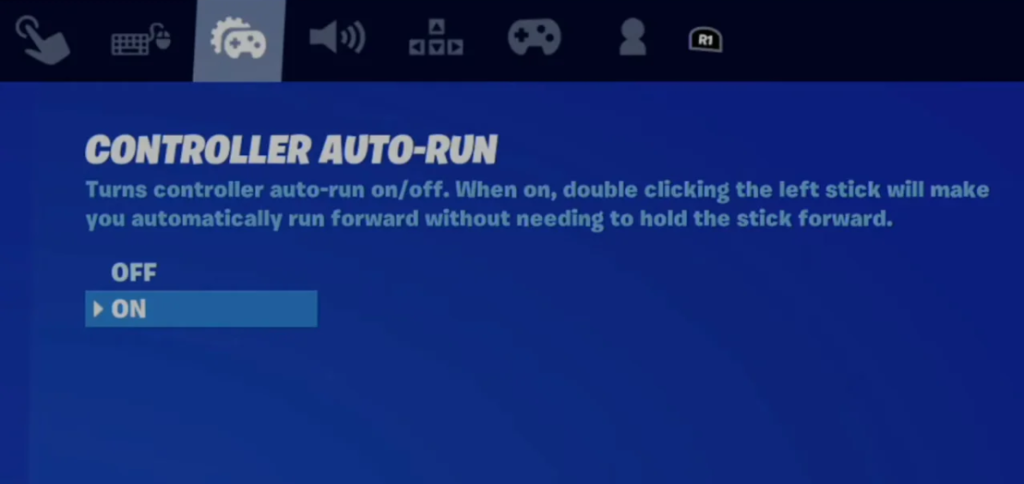 How To Turn On Autorun in Fortnite