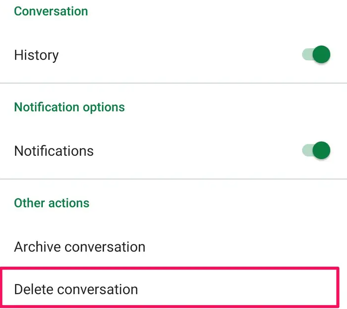 How to Delete a Google Hangouts Conversation