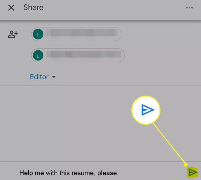 How to Share a Google Docs File on an iPad