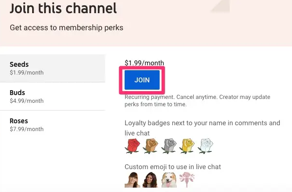 How to Become a Channel Member on YouTube