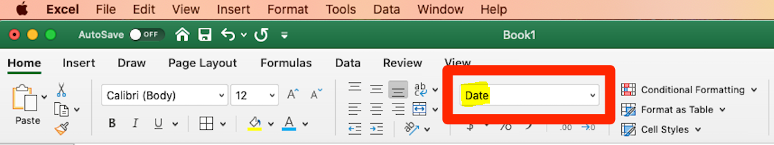 How to Change the Date Format in Excel On PC or Mac