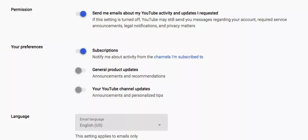 How to Manage Notifications on Youtube 
