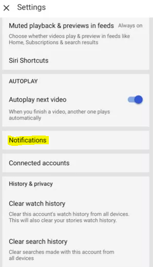 How to Manage Notifications on Youtube 