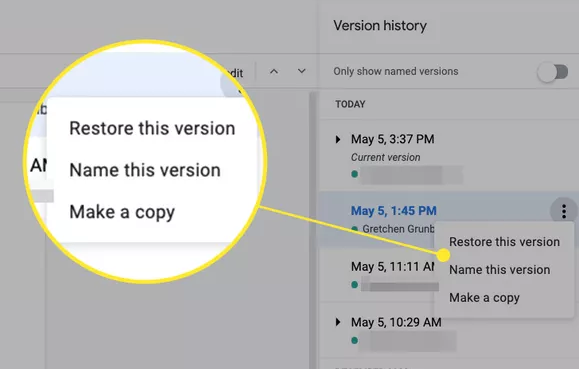 How to Access the Version History in Google Docs