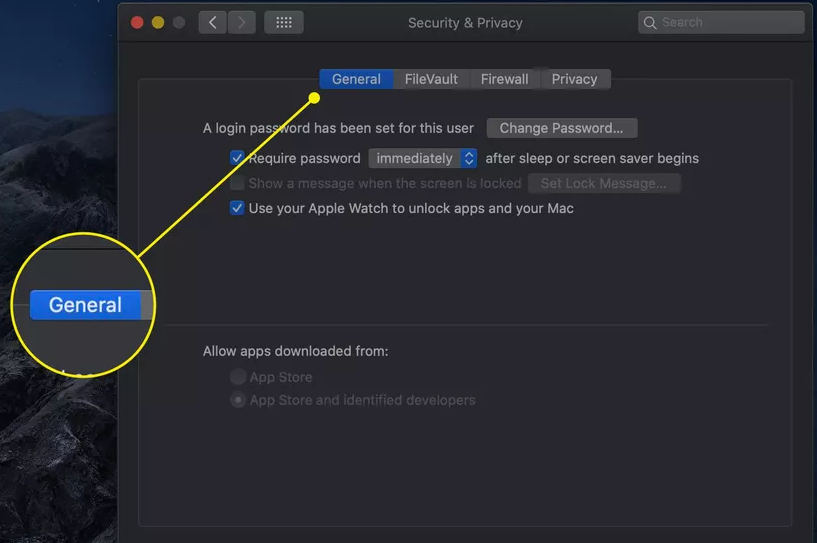 How to Change Security Preferences on a Mac