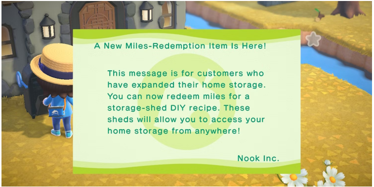 How to Unlock Storage Shed in Animal Crossing: New Horizons