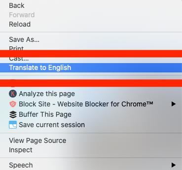 How to Translate a Page in Google Chrome on Desktop