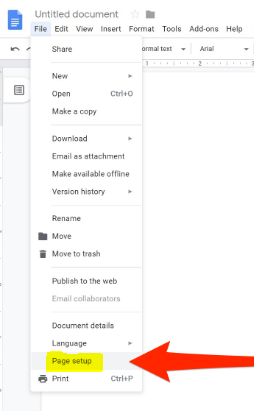 How to Change the Page Orientation in Google Docs on Your PC