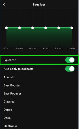 How to Use the Spotify Equalizer on iOS and Android