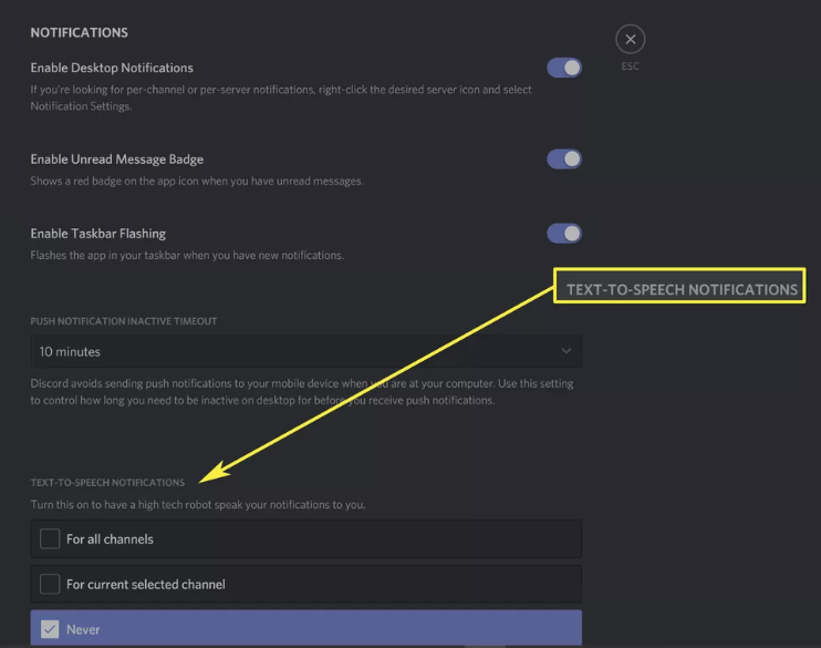 How to Enable Text To Speech Messages on Discord