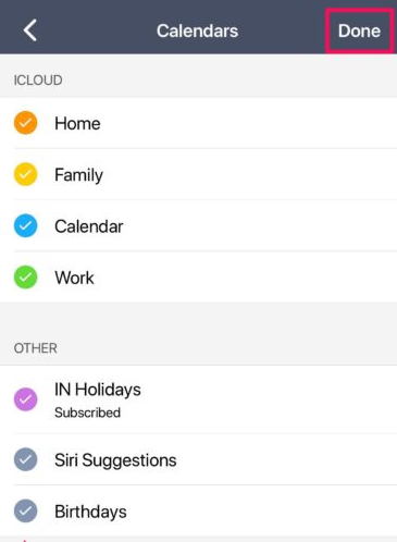 How to Save your Calendar as PDF from iPhone or iPad