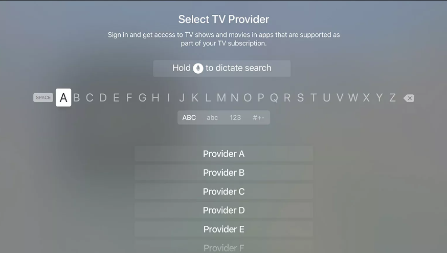 How to Use Single Sign-On on an Apple TV