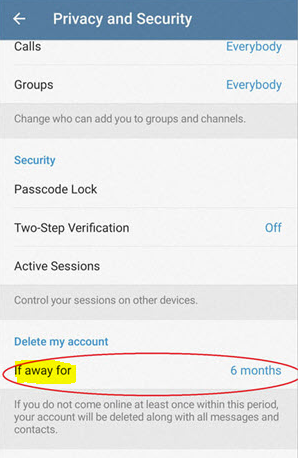 How To Delete a Telegram Account on Android