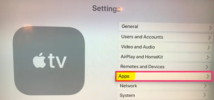 How to Update an App on an Apple TV 