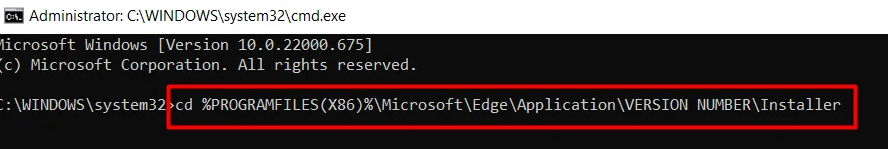How to Uninstall Microsoft Edge in Windows 11