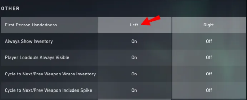 How to Switch to Left-Handed View Mode in Valorant