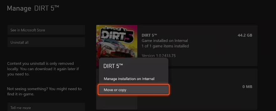 How to Move Games to an External Drive on Xbox Series X or S