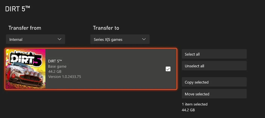 How to Move Games to an External Drive on Xbox Series X or S