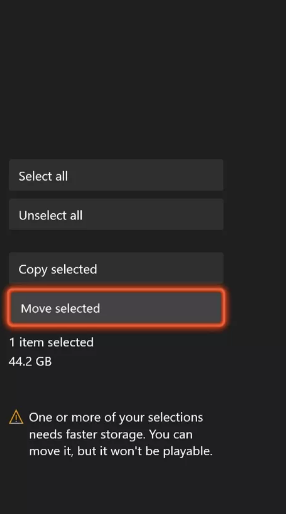 How to Move Games to an External Drive on Xbox Series X or S