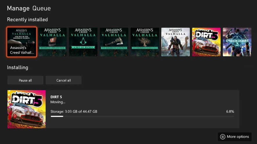 How to Move Games to an External Drive on Xbox Series X or S