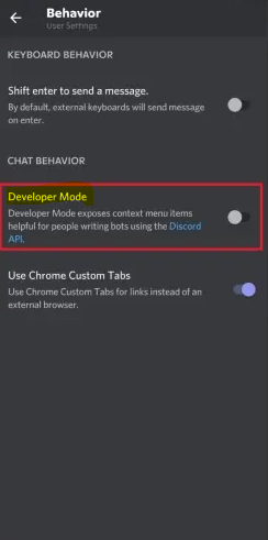 How to Turn On Developer Mode on Discord on Mobile