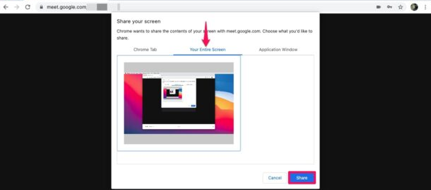 How to Use Screen Sharing with Google Meet on Your Desktop