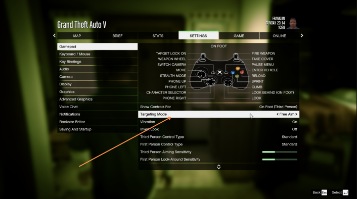 How to Turn On Aim Assist for GTA 5