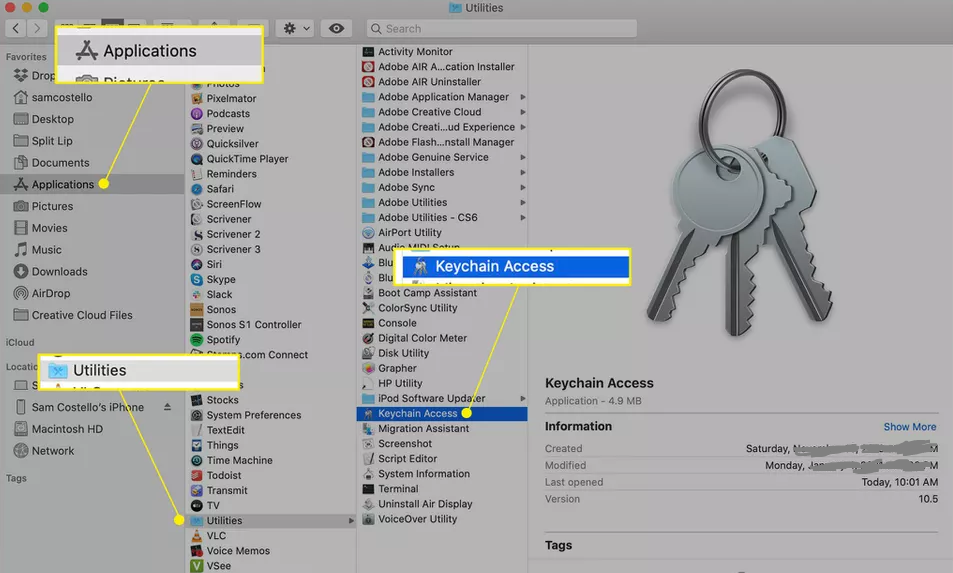 How to View Saved Passwords on My Mac