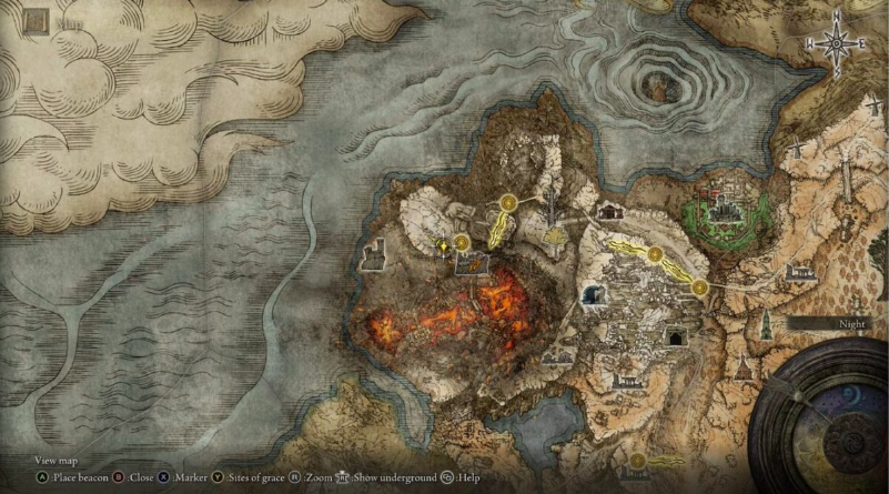 How To Get The Mt. Gelmir Map in Elden Ring