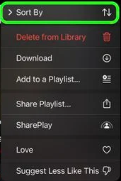 How to Sort Playlists in an Apple Music