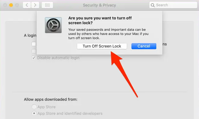 How to Turn Off Password on your Mac