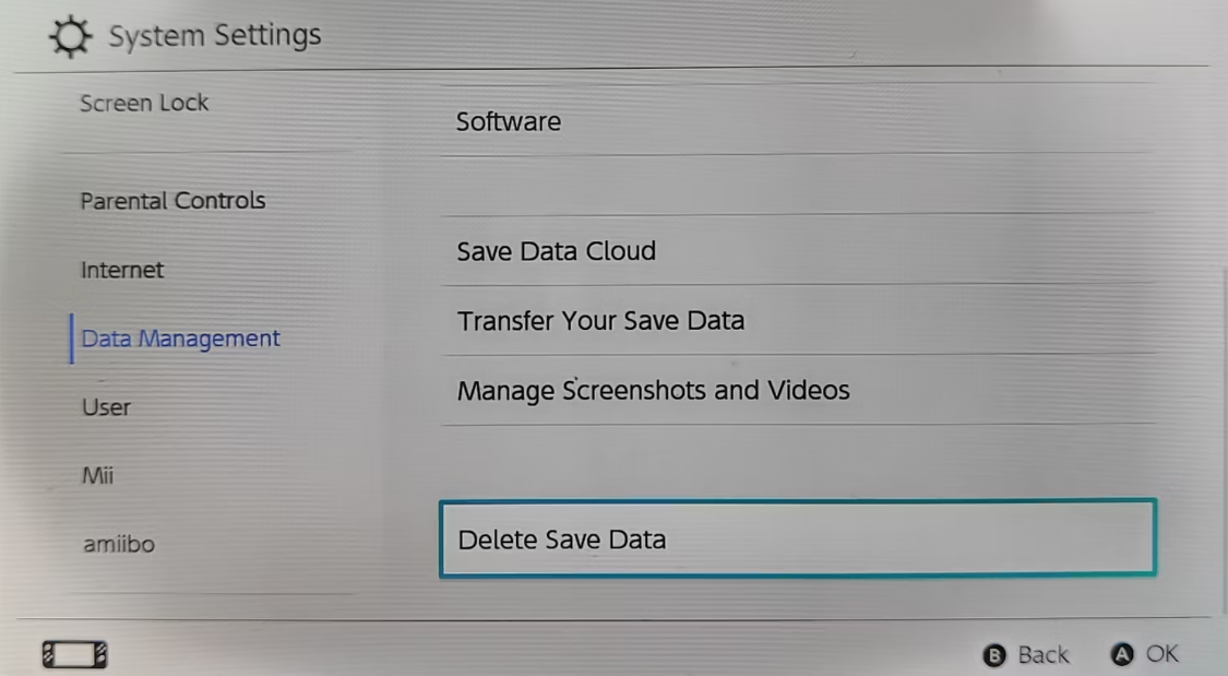 How to Manage Save Data on Nintendo Switch