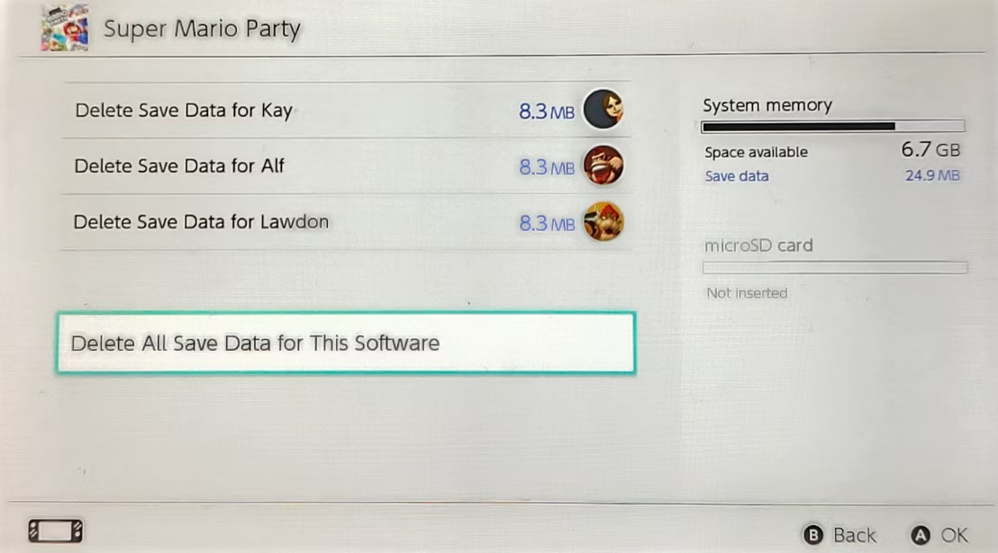 How to Manage Save Data on Nintendo Switch