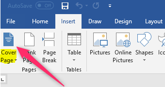 How to Create a Custom Cover Page in Microsoft Word