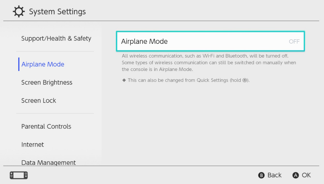 How to Set Airplane Mode on Nintendo Switch