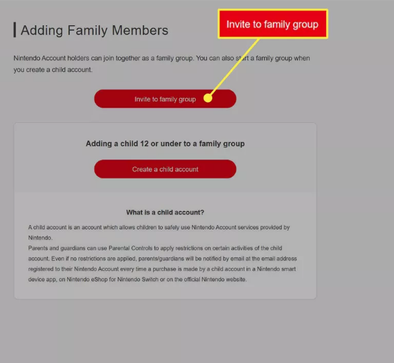 How to Create a Online Family Plan Group on Nintendo Switch 