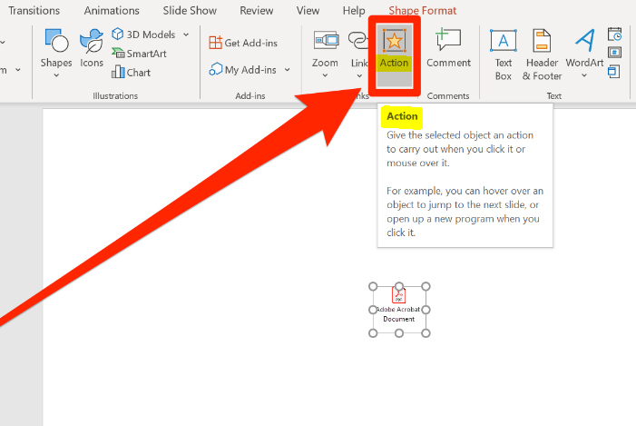 How to Insert a PDF into PowerPoint as an Object